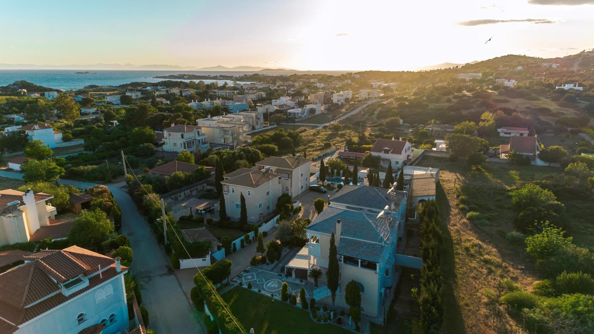 Lagonisi Luxury Escape Bagian luar foto