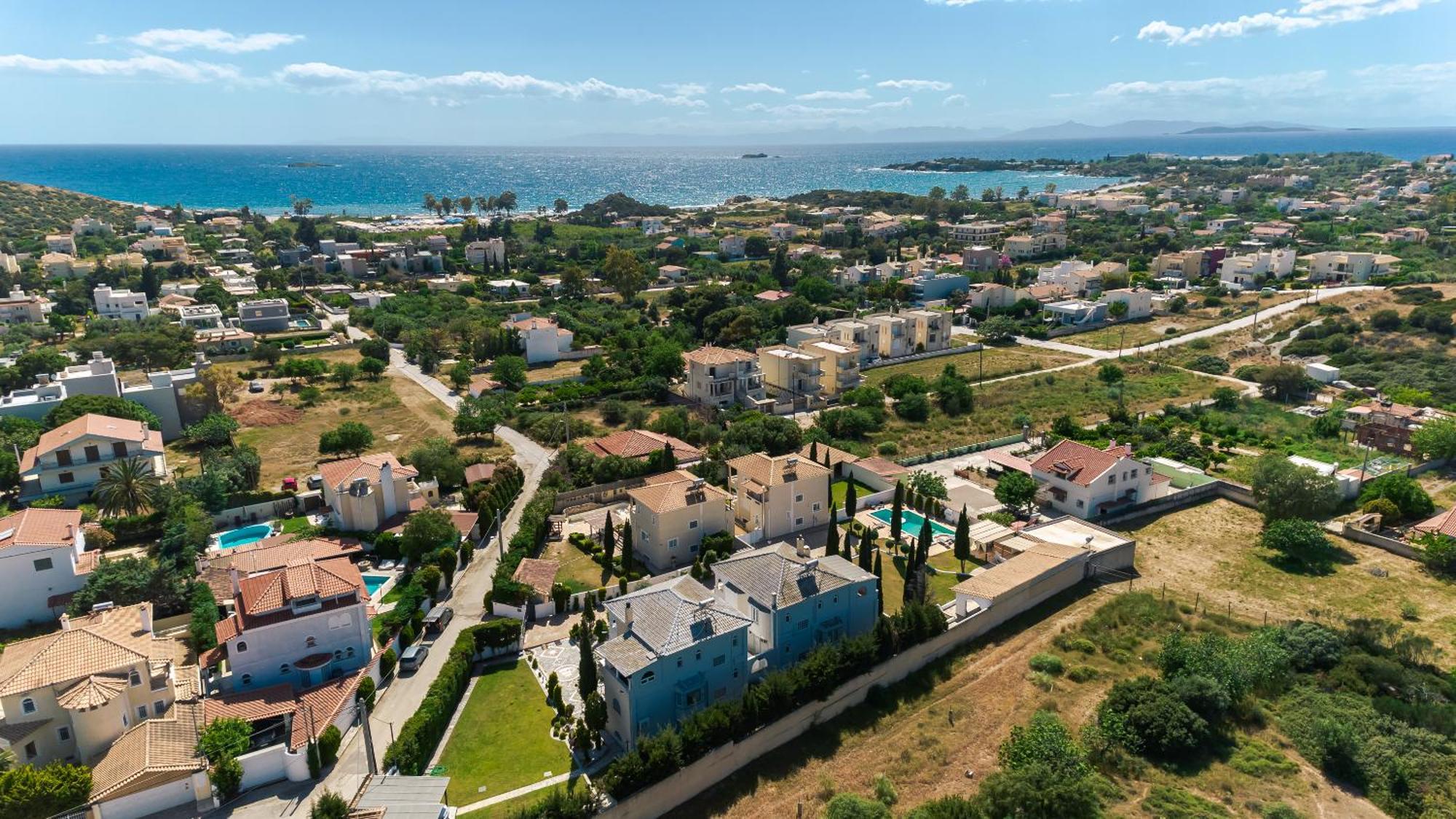Lagonisi Luxury Escape Bagian luar foto