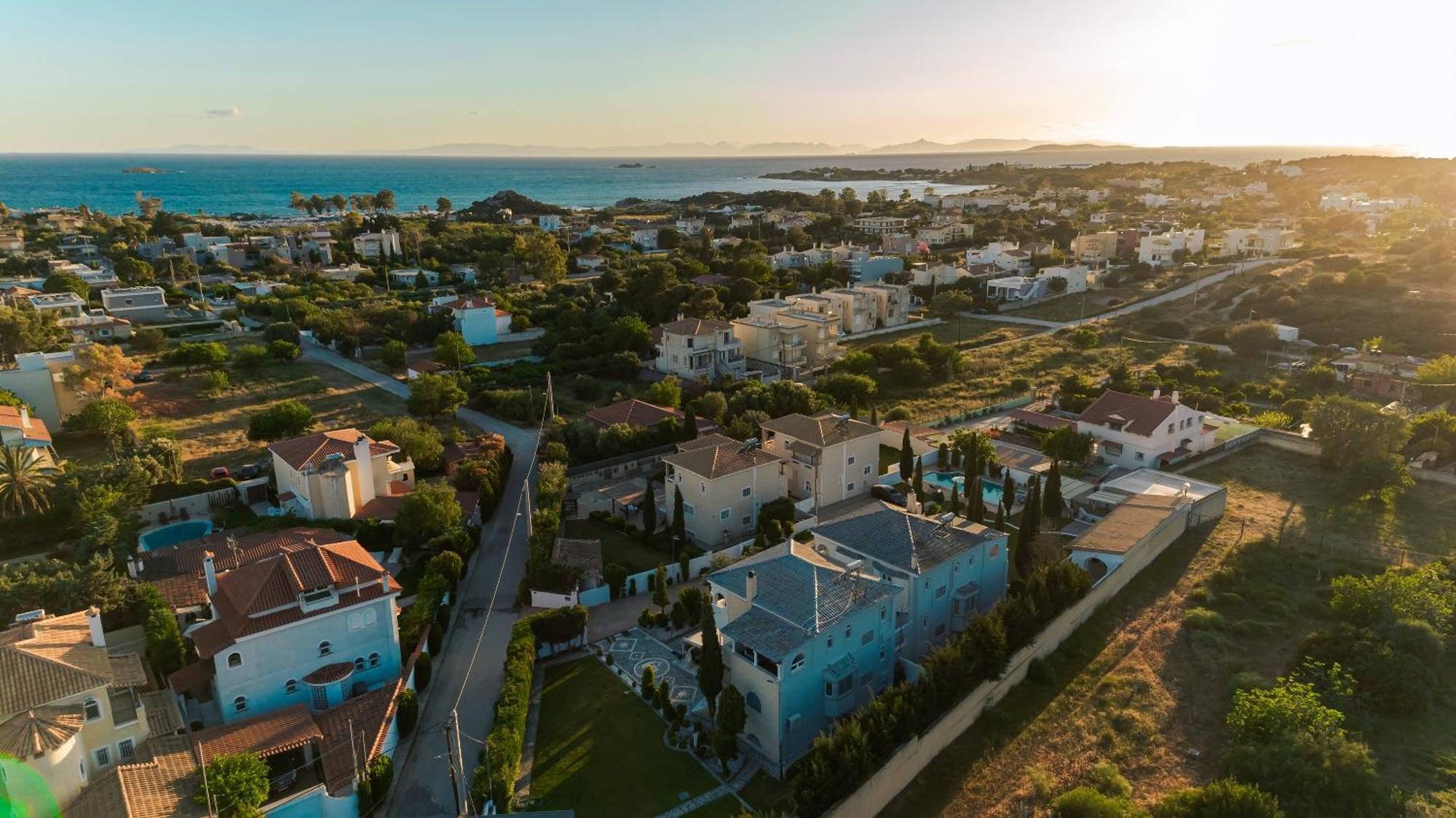 Lagonisi Luxury Escape Bagian luar foto